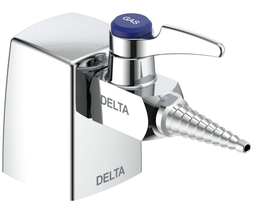 Delta Commercial W62 Series Ball Valve:W6210GAS Deck Mount Turret Ball Valve Hose Cock