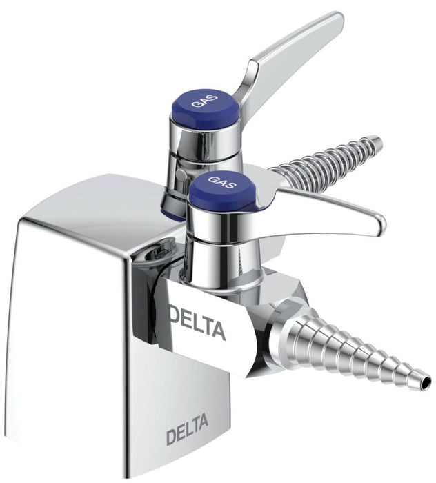 Delta Commercial W62 Series Ball Valve:W6220GAS Deck Mount Turret Ball Valve Hose Cocks at 90 Degrees