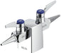Delta Commercial W62 Series Ball Valve:W6225GAS Deck Mount Turret Ball Valve Hose Cocks at 180 Degrees