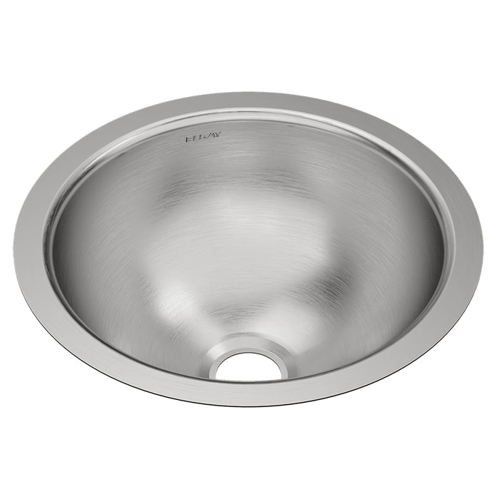 Elkay Asana Stainless Steel 14-3/8" x 14-3/8" x 6" Single Bowl Undermount Bathroom Sink