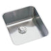 Elkay Lustertone Classic Stainless Steel 16" x 18-1/2" x 4-3/8" Single Bowl Undermount ADA Sink with Perfect Drain®