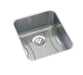 Elkay Lustertone Classic Stainless Steel 18-1/2" x 18-1/2" x 7-7/8" Single Bowl Undermount Sink Kit