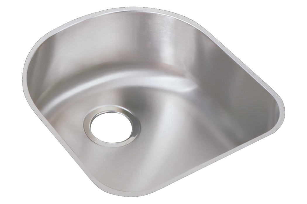 Elkay Lustertone Classic Stainless Steel 18-1/2" x 20" x 7-1/2" Single Bowl Undermount Sink