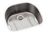 Elkay Lustertone Classic Stainless Steel 23-5/8" x 21-1/4" x 10" Single Bowl Undermount Sink Kit