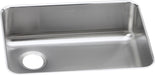Elkay Lustertone Classic Stainless Steel 25-1/2" x 19-1/4" x 8" Single Bowl Undermount Sink with Left Drain