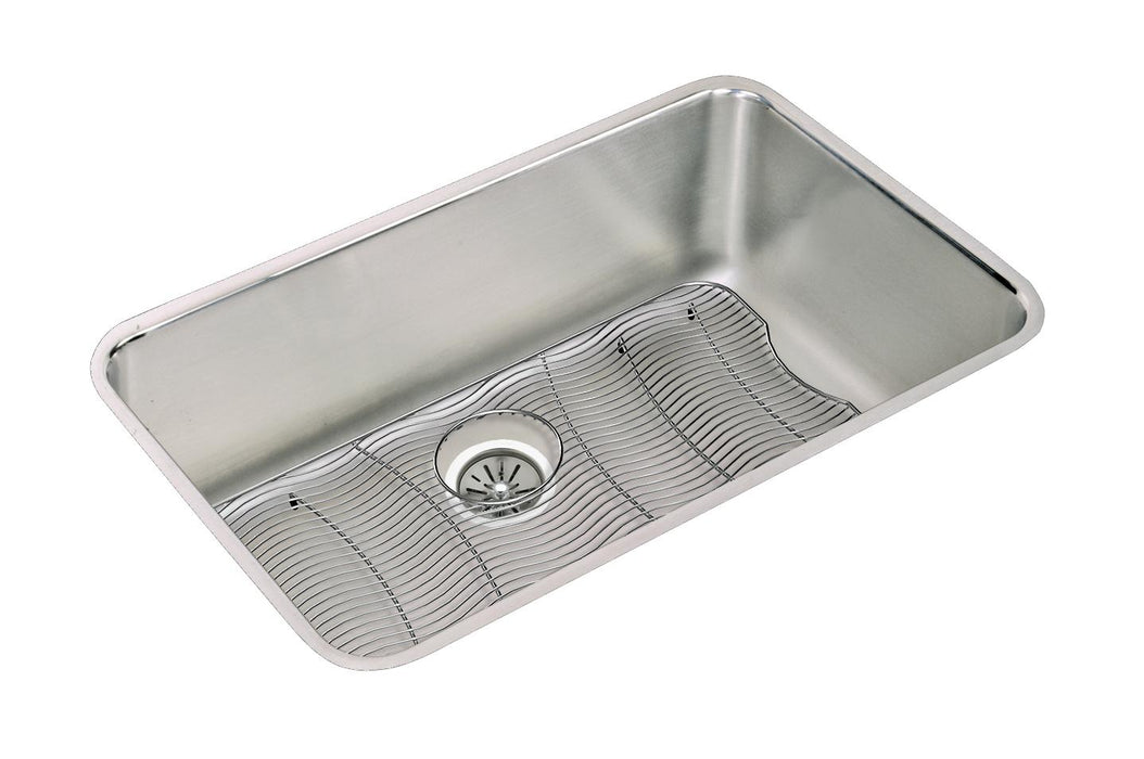 Elkay Lustertone Classic Stainless Steel 30-1/2" x 18-1/2" x 10" Single Bowl Undermount Sink Kit