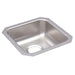 Elkay Lustertone Classic Stainless Steel 14-1/2" x 14-1/2" x 5-3/8" Single Bowl Undermount ADA Sink