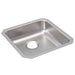 Elkay Lustertone Classic Stainless Steel 18-1/2" x 18-1/2" x 4-3/8" Single Bowl Undermount ADA Sink