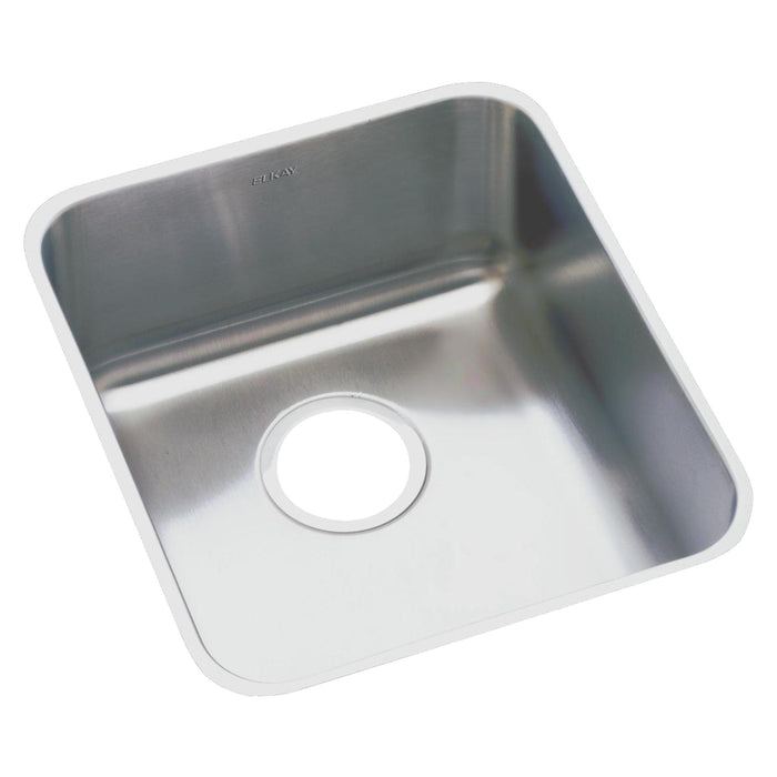 Elkay Lustertone Classic Stainless Steel 18-1/2" x 18-1/2" x 4-7/8" Single Bowl Undermount ADA Sink