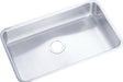 Elkay Lustertone Classic Stainless Steel 30-1/2" x 18-1/2" x 4-7/8" Single Bowl Undermount ADA Sink