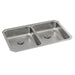 Elkay Lustertone Classic Stainless Steel 30-3/4" x 18-1/2" x 5-3/8" Double Bowl Undermount ADA Sink w/Perfect Drain®