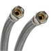 Fluidmaster B6F16 3/8" Female Compression x 3/8" Female Compression Faucet Supply Connector (16" Length)