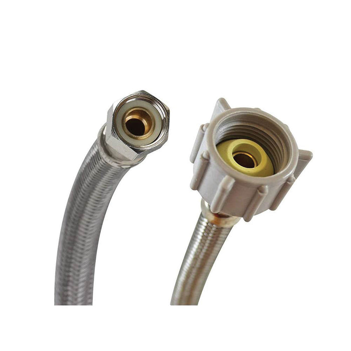 Fluidmaster B1T12 3/8” Compression x 7/8” Ballcock Toilet Supply Connector (12" Length)