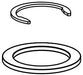 Moen 103744 Escutcheon Clip & Washer