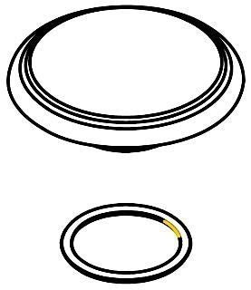Moen 115037 Spout Cap Kit