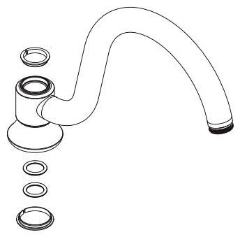 Moen 116641 Spout kit