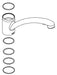 Moen 127689 O-ring kit