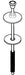 Moen Divine 134404 Lift rod kit