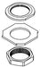 Moen 161757 Cartridge nut