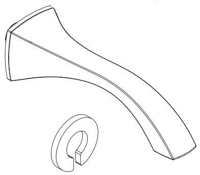Moen 163053 Spout kit