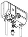 Moen Arbor with MotionSense 163714 Electronic module bracket kit