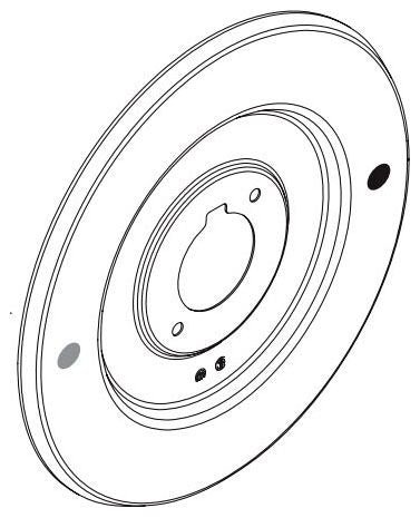 Moen Align 174333 Shower escutcheon