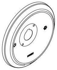 Moen 175383 Escutcheon