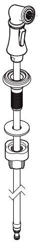 Moen 179086 Side spray kit