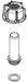 Moen 183965 1/2" Outlet Nipple, Nut and O-Ring