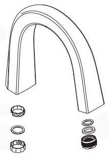 Moen 197870 Spout kit