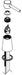 Moen 198924 Handle kit