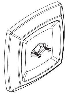 Moen 200737 Escutcheon and Flange - Escutcheon