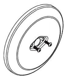 Moen 200747 Escutcheon and Flange - Escutcheon