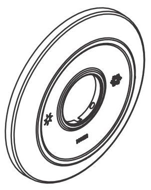 Moen 200801 Escutcheon and Flange - Escutcheon