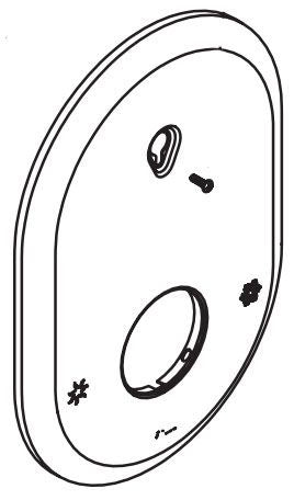 Moen 200813 M-Core Escutcheon Kit, Bg