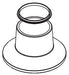 Moen Commercial 52122 Metering Escutcheon kit
