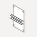 Robern Profiles Mirror Ganging Kit, 24" W x 40" H