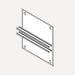 Robern Profiles Mirror Ganging Kit, 36" W x 40" H