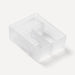 Robern M Series Glass Bin, Divided, 4-7/8" x 6-3/8" x 2-1/8"
