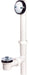 Gerber G004155076 Classics PVC Lift & Turn Drain for Standard Tub with Retaining Ring Chrome
