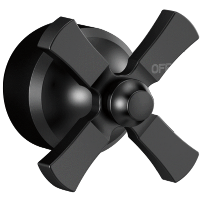 Delta Dorval H567BL Handle - Volume FM Tub Filler/ 14S - Matte Black