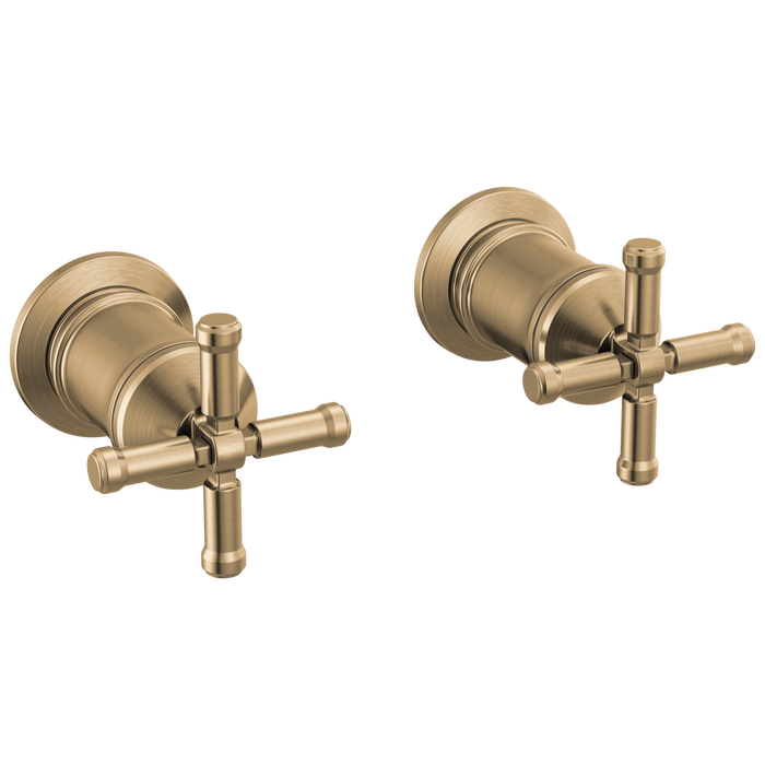 Delta Broderick H584 Wall Mount Tub Filler Handle Kit-Cross