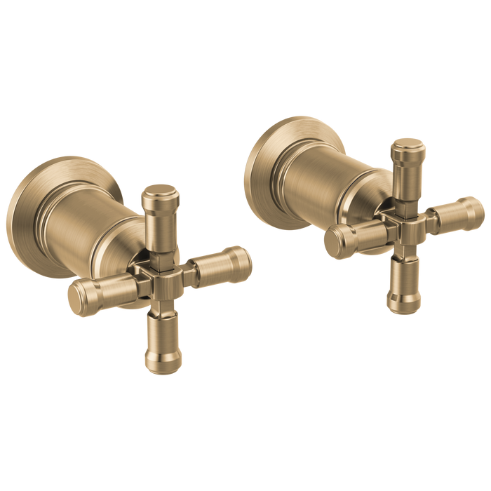 Delta Broderick H586 Wall Mount Bathroom Faucet Handle Kit-Cross
