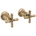 Delta Broderick H586 Wall Mount Bathroom Faucet Handle Kit-Cross