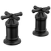 Delta Broderick H599 2 Handle Roman Tub handle Kit-Cross