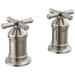 Delta Broderick H599 2 Handle Roman Tub handle Kit-Cross