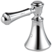 Delta Cassidy H697PN Metal Lever Handle Set - Roman Tub