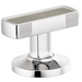 Brizo Kintsu HI5306 Widespread Lavatory Knob with Concrete Inlay Handle Kit