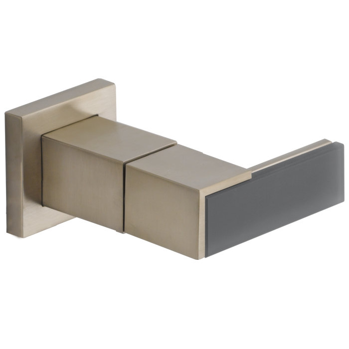 Brizo Siderna HL5882 Wall Mount Lavatory Solar Gray Glass Lever Handle Kit