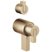 Brizo Litze HL7532 TempAssure Thermostatic Valve With Integrated Diverter Lever Handle Kit